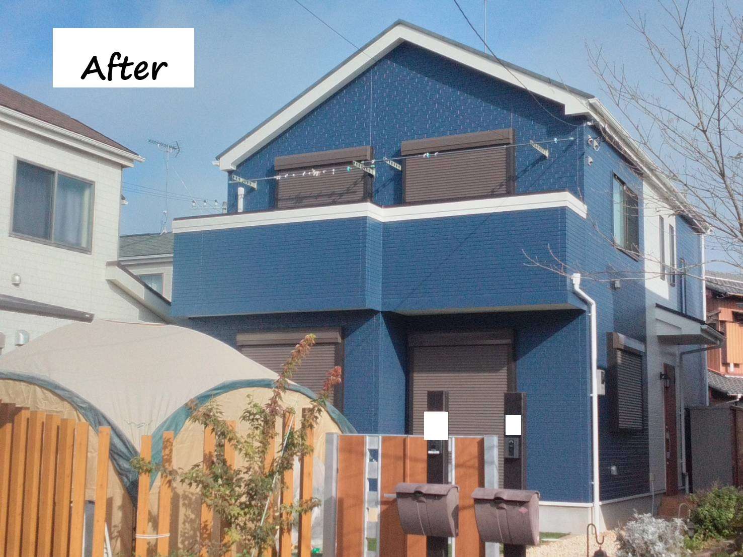 土浦市|ネイビーカラーでガラッとイメージチェンジ🎨|A様邸